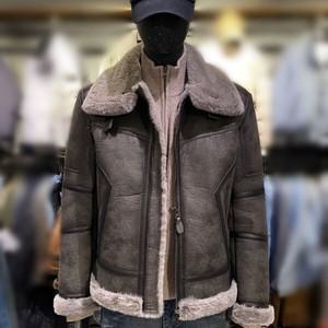 [버커루]NEW 인기 남성 리얼 빈티지 무스탕
