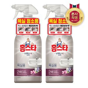홈스타 바이럭스 욕실청소용 세정제 750ml 2개