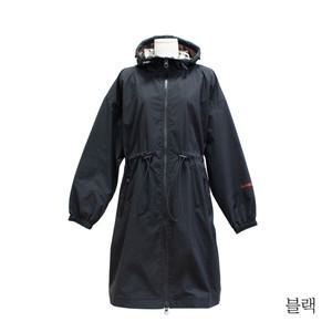 버버리 후드 롱 바람막이 재킷