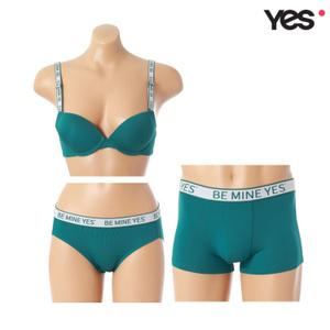 [매장정품] 예스 데일리 그린 커플속옷SET YDWBZ671YDWPZ671YDMDZ671