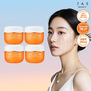 최신상! 쟈스 3X 골조 크림 대용량 100ml* 4통
