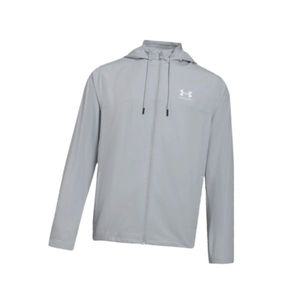 매장정품 UNDERARMOUR 언더아머 라이벌 우븐 윈드브레이커 1390149-011 323285