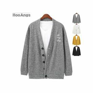 [하프클럽/후앙스]오버핏 자수포인트 브이넥 가디건 DMCD3014