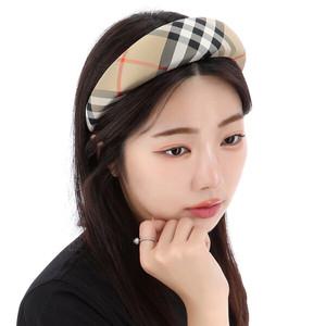 25SS 버버리 체크 패턴 헤어밴드 성인사이즈 8100163 B9368