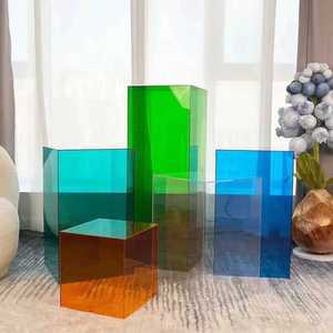 아크릴 진열대 선반 계단식 악세사리 받침 디스플레이 30x30x30