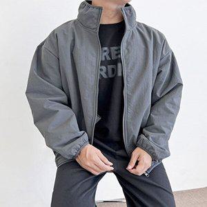[엄지척]남성 4컬러 포근 오버핏 집업 겨울 안감 퍼 자켓점퍼