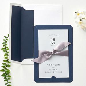 청첩장 스몰웨딩 결혼 소량 제출용 회사 행사 종이청첩장 제작 2장 CM6033