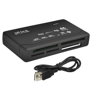 cf카드 메모리카드 올인원 카드 리더기 USB 2.0 SD 어댑터 지원 TF CF 미니 소형 SDHC MMC MS XD