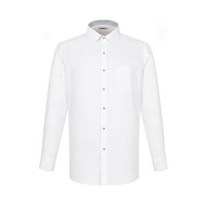 [닥스](대구신세계)25년 S/S  일반핏  구김덜가는 닥스 화이트 배색셔츠 (DLP3SHDL102-A1)