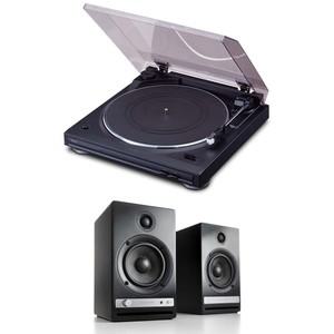데논 DP-29F 턴테이블 + 오디오엔진 HD4 스피커 오디오