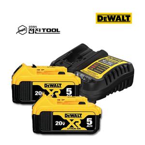 디월트 DCB184P2 20V배터리콤보 DCB184x2 DCB1104x1