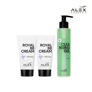 [클렌징패키지] 독일 직수입 알렉스 로얄 비비크림 30ml*2+알렉스 클렌징젤 20