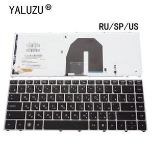 손목근력기 5330 용 RU/SP/US 노트북 키보드 백라이트가있는 M 실버