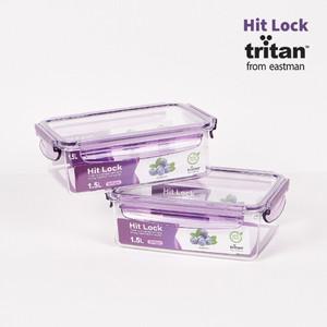 ALL 트라이탄 밀폐용기 1500ml x 2개