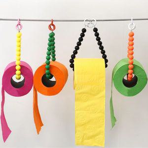 행잉캔디 비즈 구슬 두루마리 홀더 케이스 휴지걸이 티슈걸이 4colors
