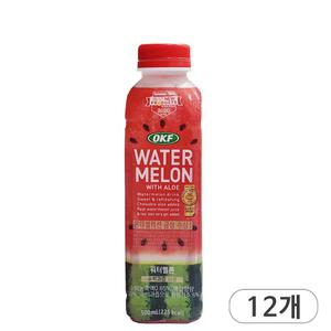 오케이에프 워터멜론 500ml x 12개 과일 주스 수박음료