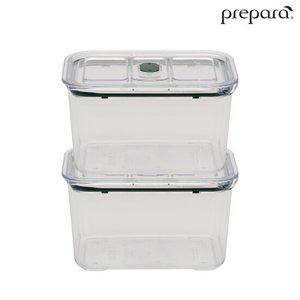 프리파라 브루클린 트라이탄 밀폐용기 5호(2200ml) x 2개