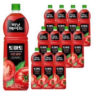미닛메이드 토마토 음료수 당충전 1.5L 12개