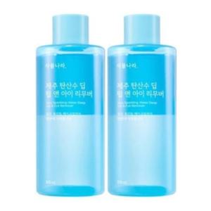 식물나라 제주 탄산수 딥 립 앤 아이 리무버 300ml 2개