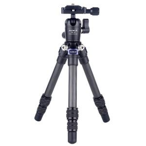 AOKA 모바일 DSLR 카본 미니 삼각대, 카메라 휴대폰용 경량 테이블, CMP163C, 최대 적재 3kg, 496g