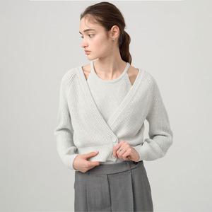 [온앤온] 홀터넥 랩가디건 SET NES4XD921