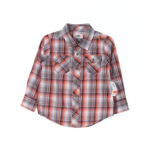 [새제품] OLD NAVY 올드네이비 투포켓 체크 셔츠 KIDS_100