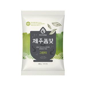포모나 NEW 제주봄빛 그린티파우더 500g 1박스 12개 녹차가루