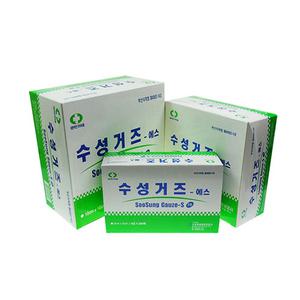 수성 접은거즈 10cmX10cmX8P 소독거즈 200매 가아제