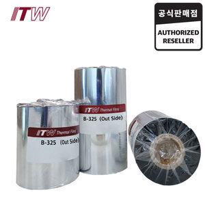 ITW리본 레진 열전사 먹지 B-325 60mmx300M