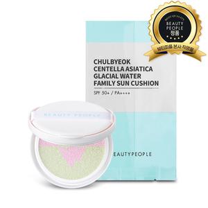[뷰티피플] 철벽녀 선쿠션 시즌3 철벽 병풀 빙하수 패밀리 선쿠션 리필 25g