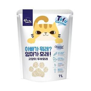 [OFN8600P]아빠라뭐래엄마가모래 고양이모래 7L 오리지날
