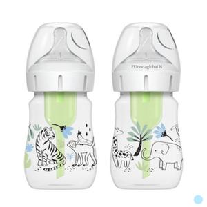닥터브라운 아기 배앓이 방지 PP 젖병 정글 150ml X2P