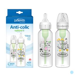 닥터브라운 PP 유아 아기 젖병 다람쥐 염소 250ml X2P