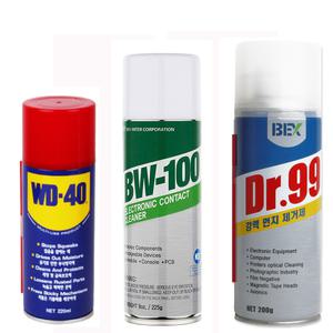 BW-100 접점부활제 225g 450g 2종 컴퓨터세척제 기판세척 접점윤활제 PCB청소 BW100 WD40 WD-40