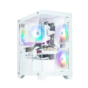 :잘만 N10 미니타워 컴퓨터 PC 케이스 (화이트)
