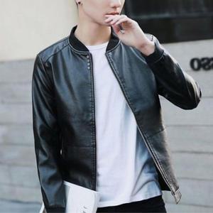 [라일리] Rly 남자 외출 윈터 자켓 패션 따뜻 오토바이 가죽 라이더