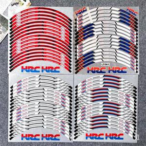 혼다 HRC 휠 스티커 오토바이 액세서리 CBR RR CBR1000rr 650R 650F 500R 400R 300R 250R 150R 125R 600rr