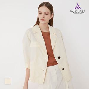 [VVOLIVIA] 스티치 포인트 자켓_VVCFU3M4461