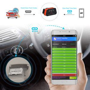 자동차 IOS ELM327 진단 2 스캐너 Vgate 코드 자동 iCar2 odB2 327 V2.1 안드로이드 OBD2 도구 OBD ElM 리더 블루투스
