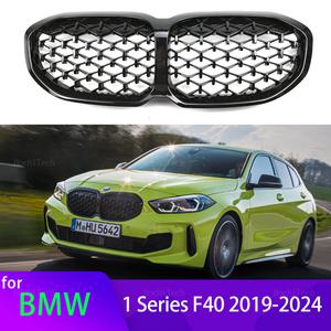 자동차 그릴망 튜닝 앞 범퍼 키드니 그릴 M 컬러/유광 블랙 BMW 호환 1 시리즈 F40 116i 118i 120i 128ti M