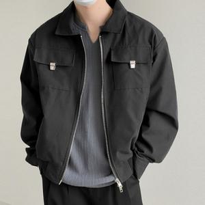 [모로엠] 남성 캐주얼 아우터 깔끔한 가을자켓 댄디자켓 DMS-JUA-Q4121613