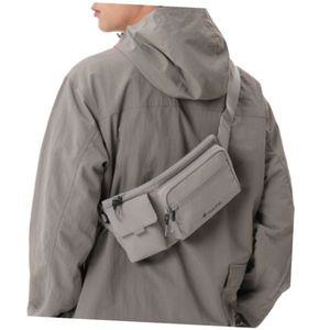 스노우피크 어패럴 SNOWPEAK APPAREL 듀얼테크 힙색 (S25ZUFBG32) Fog Gray S25ZUFBG32FG 64358