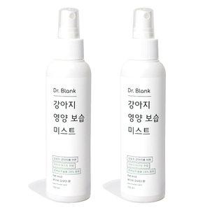 닥터블랭크 강아지 저자극 영양보습 미스트 베이비파우더향, 150ml, 2개 세트, 1개