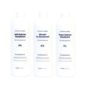 [공식몰] 알앤비 오투 염색 산화제 탈색제 3% 6% 9% 1000ml