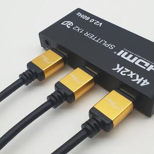 랜스타 LS-HD202N HDMI 분배기 1:2 4K60HZ HDMI2.0 지원