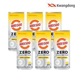 [광동제약][무료배송] 광동 비타500 스파클링 유자 제로 250ml x 24캔