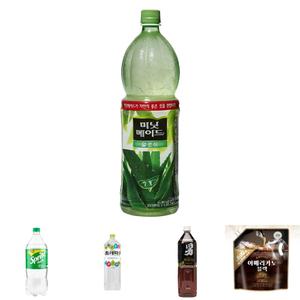 (1.5L) 미닛메이드 알로에 주스 /페트병음료/알로에음료/1.5리터음료/알로에쥬스/PET음료수/청량음료수
