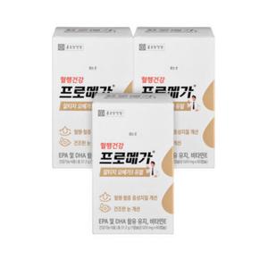 종근당건강 프로메가 알티지 오메가3 듀얼 60캡슐 3박스