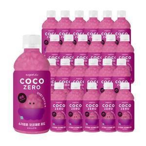 슈가로로 코코제로 음료수 당충전 포도 340ml 24개
