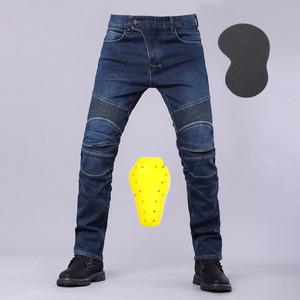 오토바이바지 오토바이 라이딩 청바지 남성용 야외 청바지 오토바이 바지 모토크로스 바지 투어링 안티 드